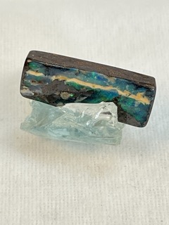 Boulderopal Australien 16,15 ct+ Aquamarin 35 ct